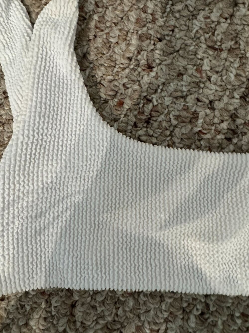 Daily Drills White Swimsuit - Picture 2 of 4